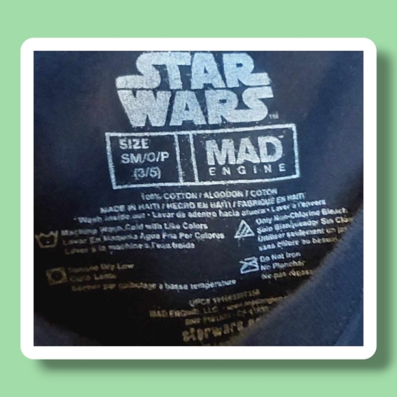 STAR WARS | Women's Black 'When Your Song Comes On' T-Shirt | Size Small | - Picture 5 of 5